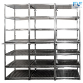 FVF-1343CL Stainless steel drying rack 700x620x2110(2210) h