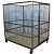 Cages for laboratory pigs and minipigs